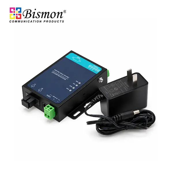 RS232/485/422 to Single-Fiber (BiDi)  Fiber Converter(SC port) SM 20km Industrial grade(A)